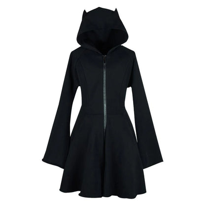 Cat Ear Hooded Dress