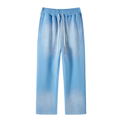 Spray-dye used men's sweatpants