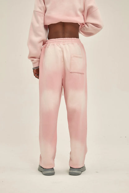 Spray-dye used men's sweatpants