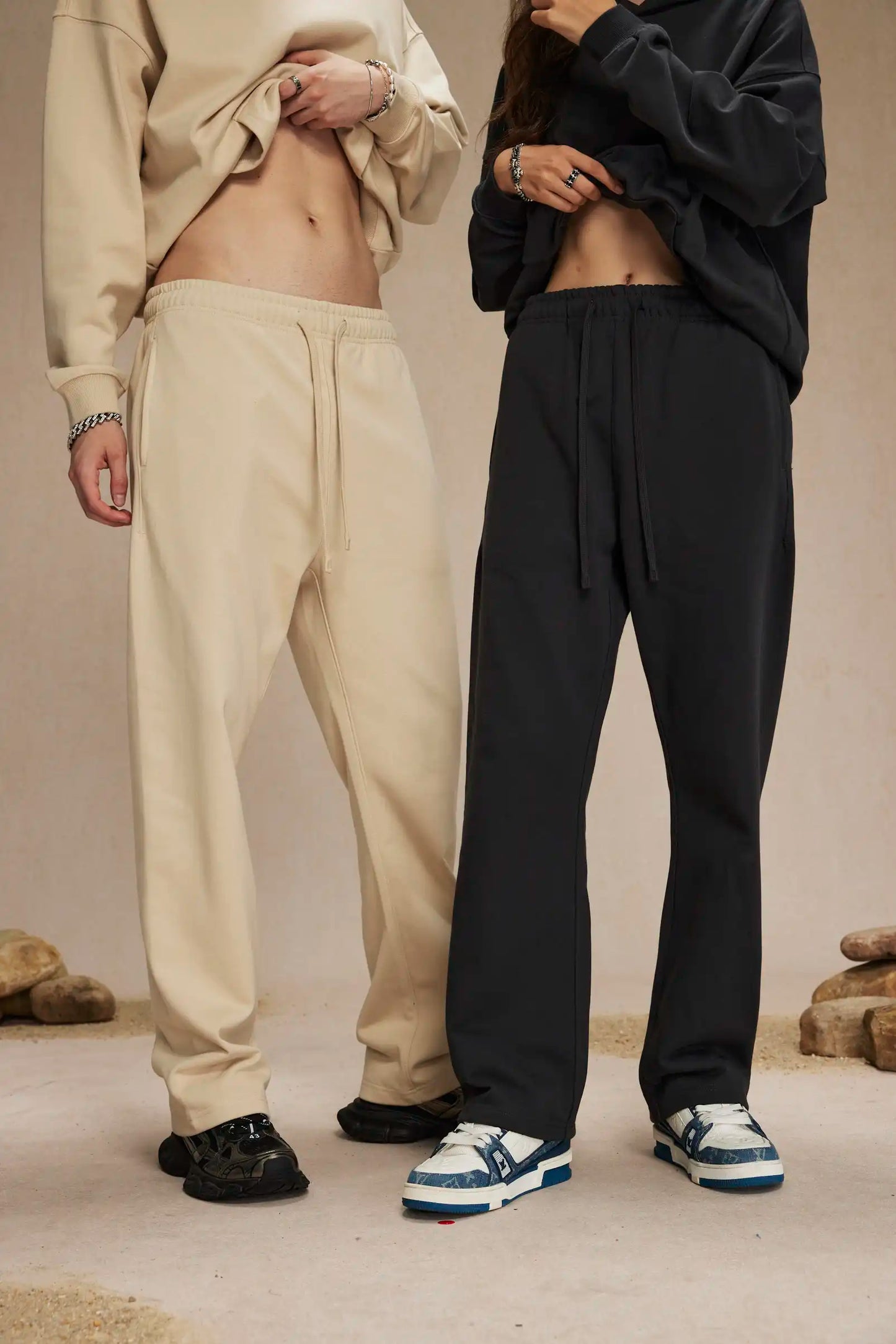 Straight sweatpants