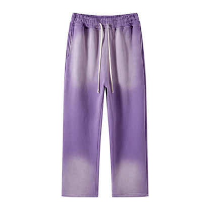 Spray-dye used men's sweatpants