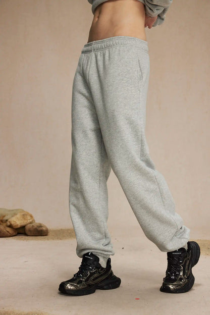 Fleece and thicken sweatpants