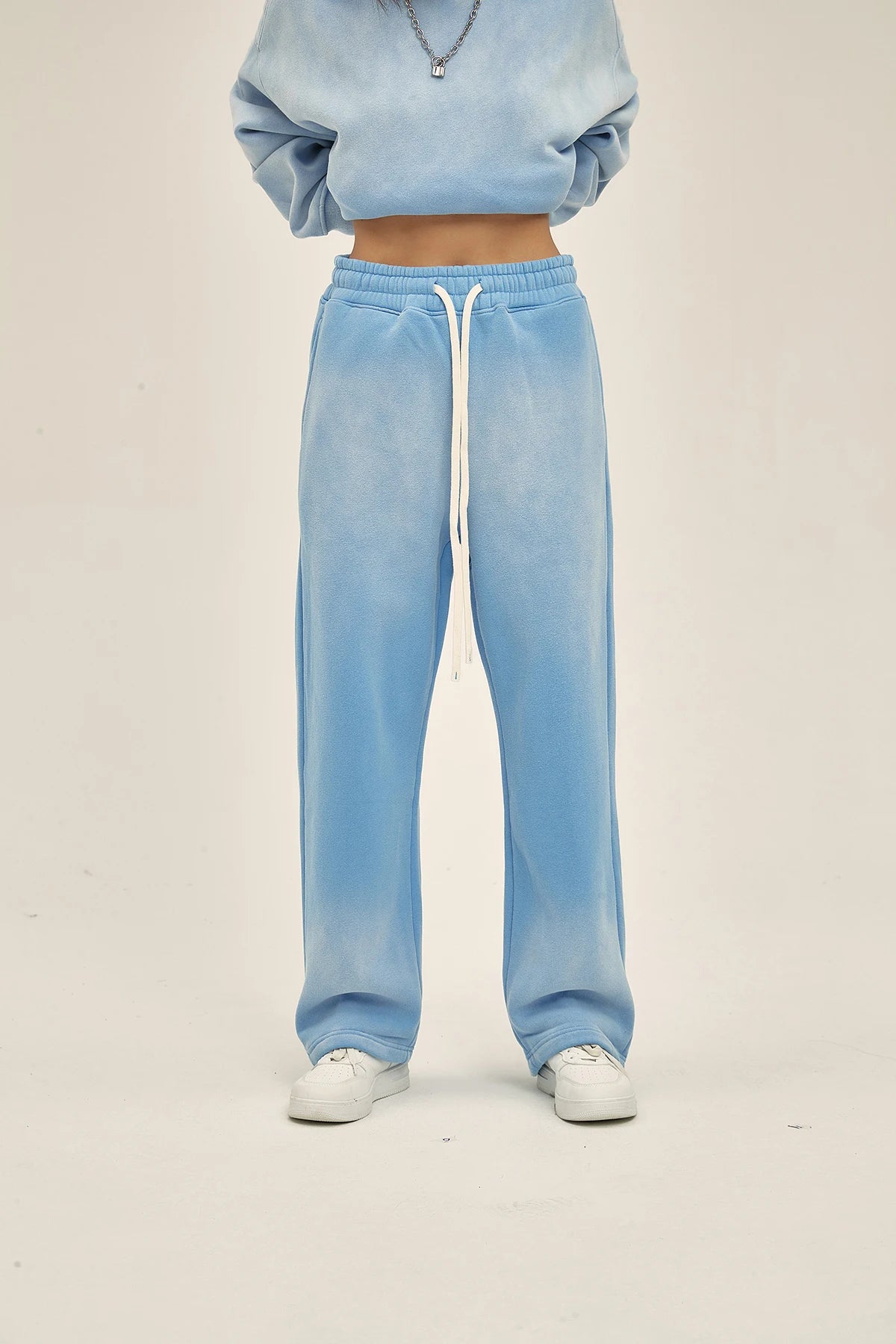 Spray-dye used men's sweatpants