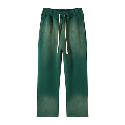 Spray-dye used men's sweatpants