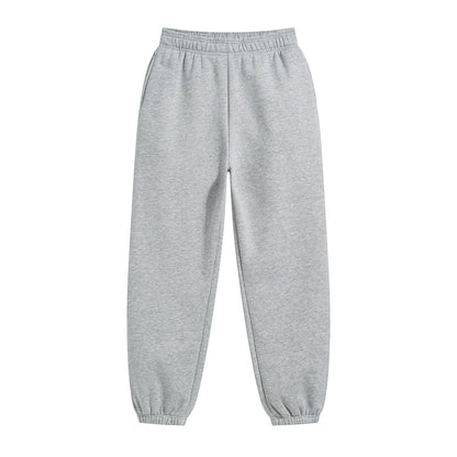 Fleece and thicken sweatpants