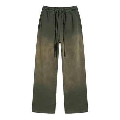 Spray-dyed sweatpants