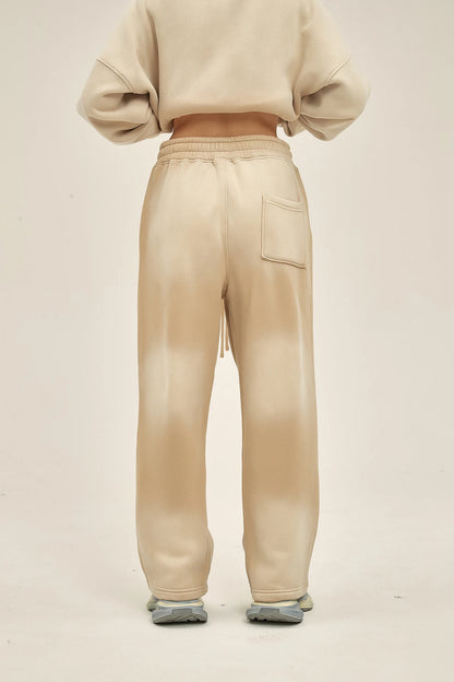 Spray-dye used men's sweatpants