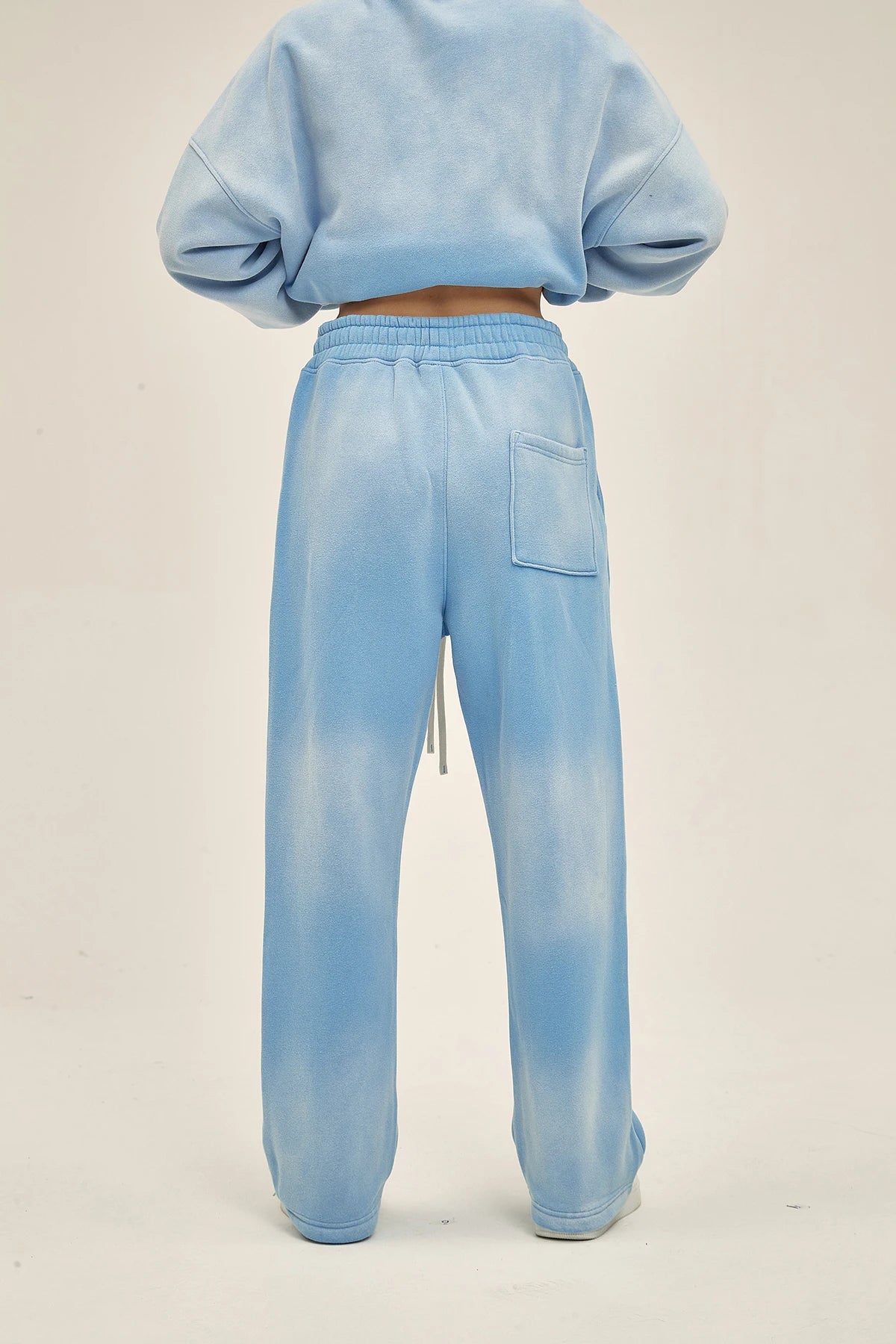 Spray-dye used men's sweatpants