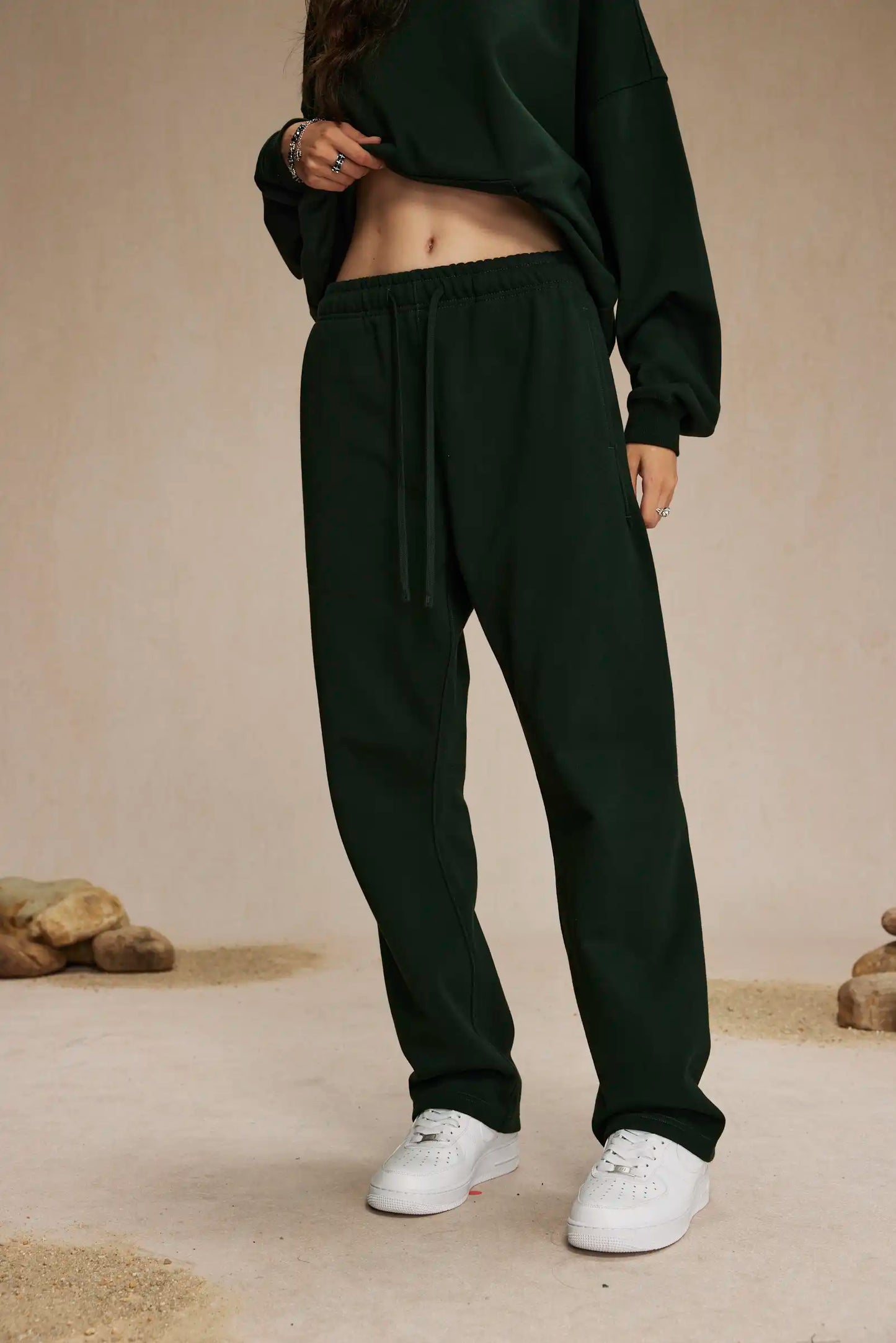 Straight sweatpants