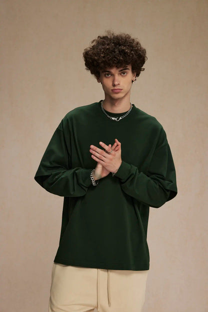 Fake two long-sleeved T-shirts